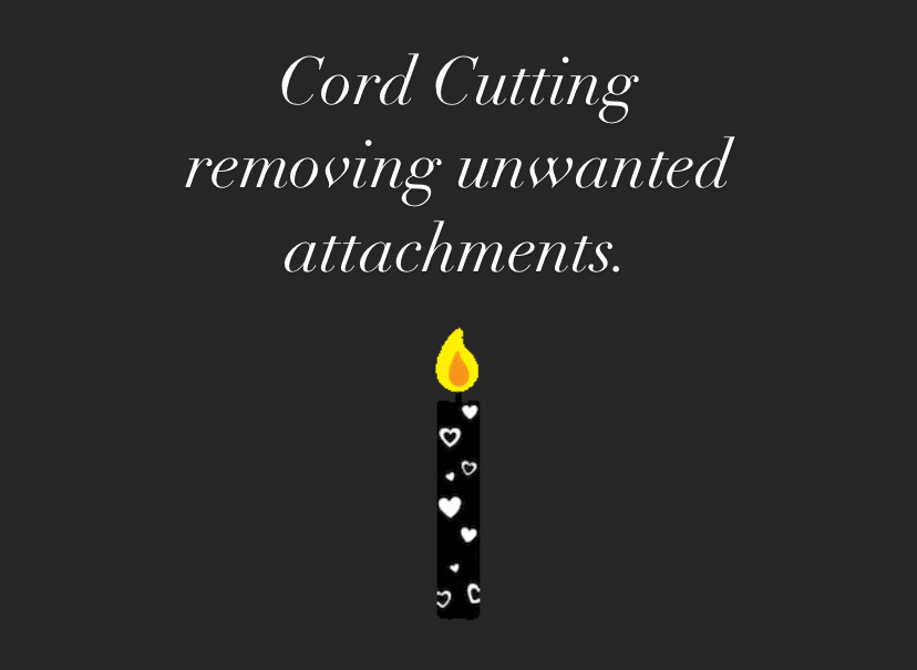 •Cord Cutting ✂️•