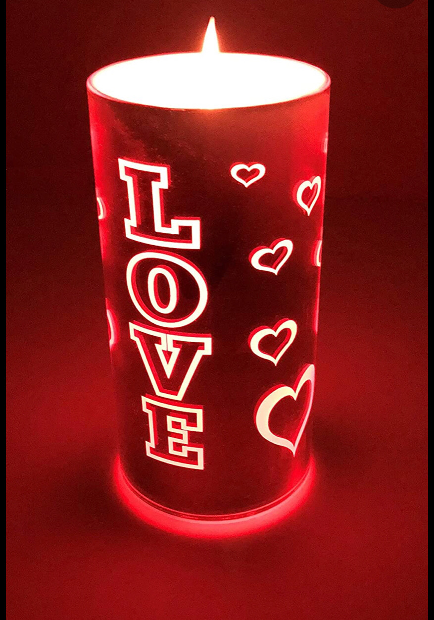 1 Love Candle 